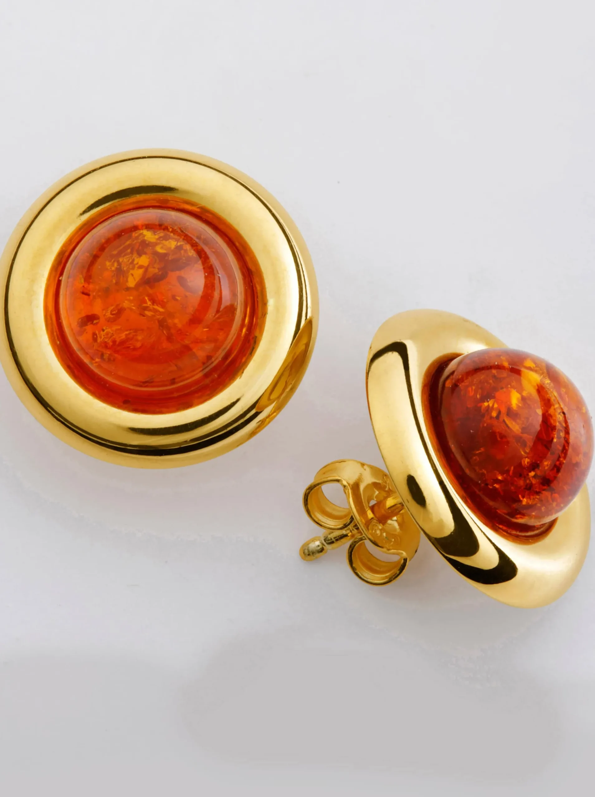 Schmuck| Ohrstecker Silbervergoldet925