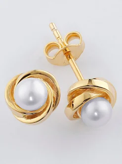 Schmuck| Ohrstecker Gelbgold375