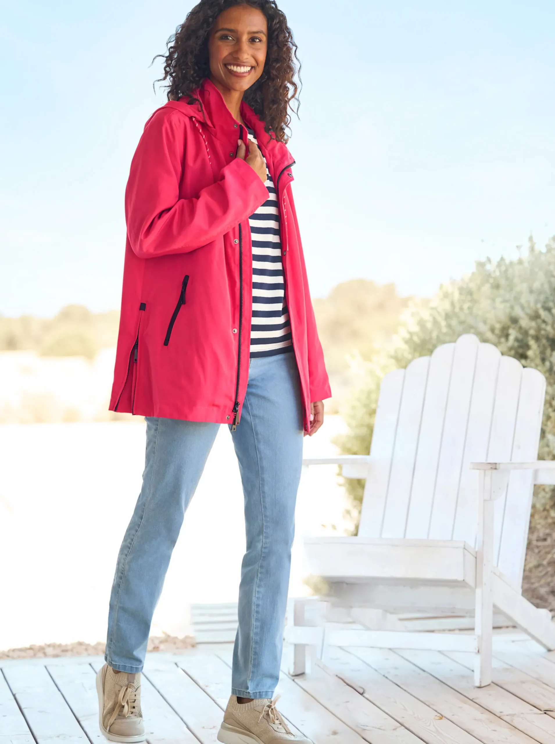 Jacken|heine Outdoorjacke pink
