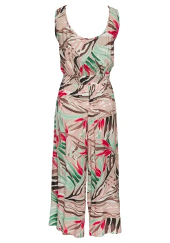 Overalls|Vivance 7/8-Overall sandbedruckt