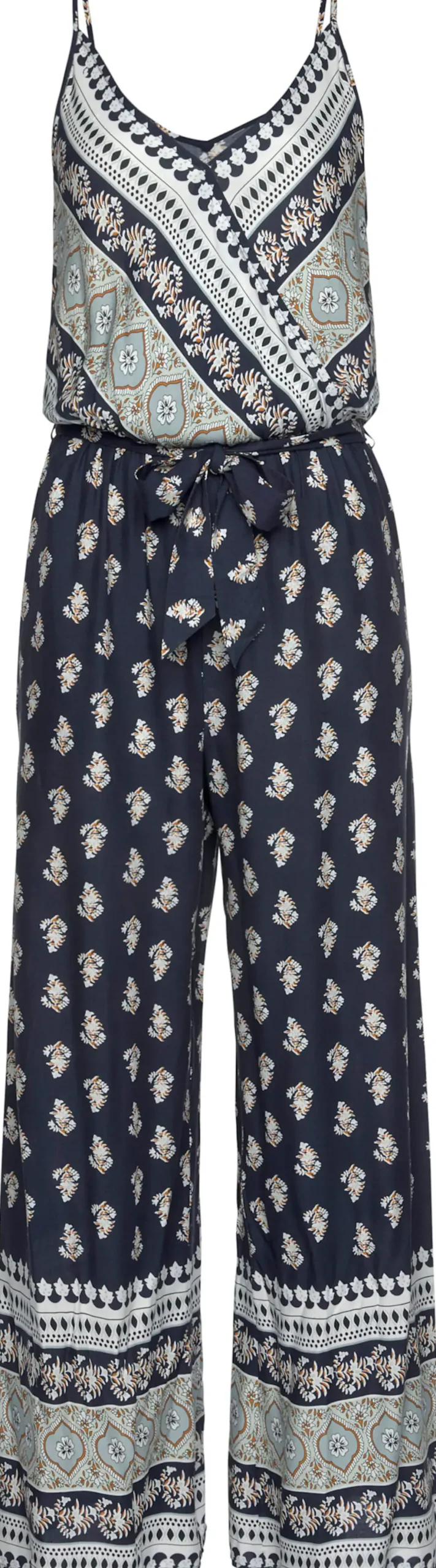 Strandmode|Vivance Overall blau-bedruckt
