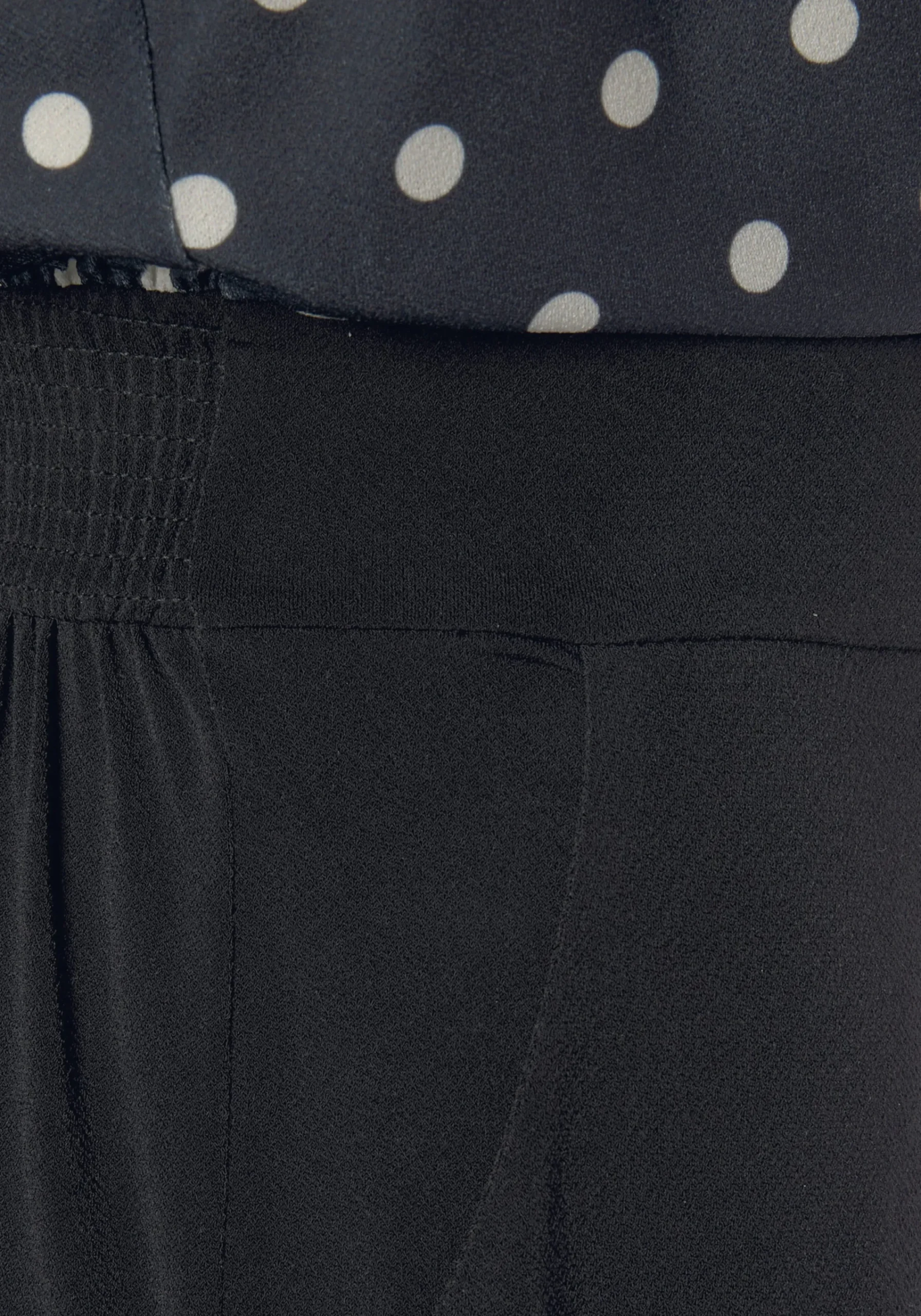 Overalls|LASCANA Overall schwarz-creme-bedruckt