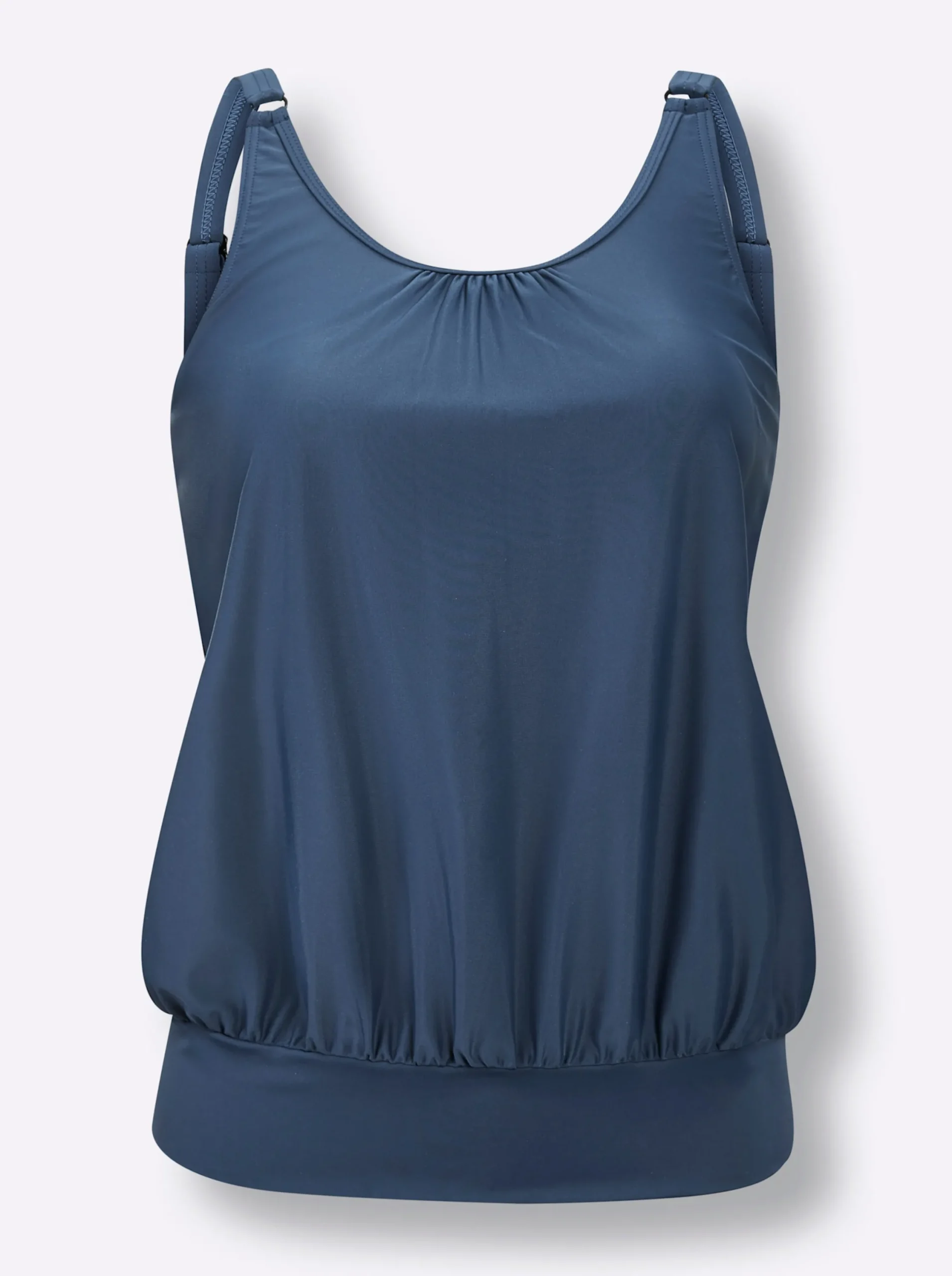 Tankinis|feel good Oversized-Tankini-Top dunkelblau