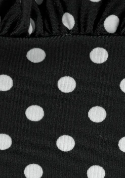 Tankinis|LASCANA Oversize-Tankini schwarz-weiß