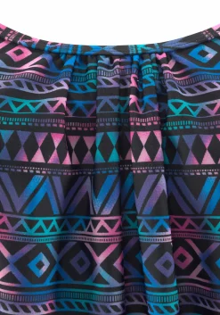 Tankinis|LASCANA Oversize-Tankini bedruckt