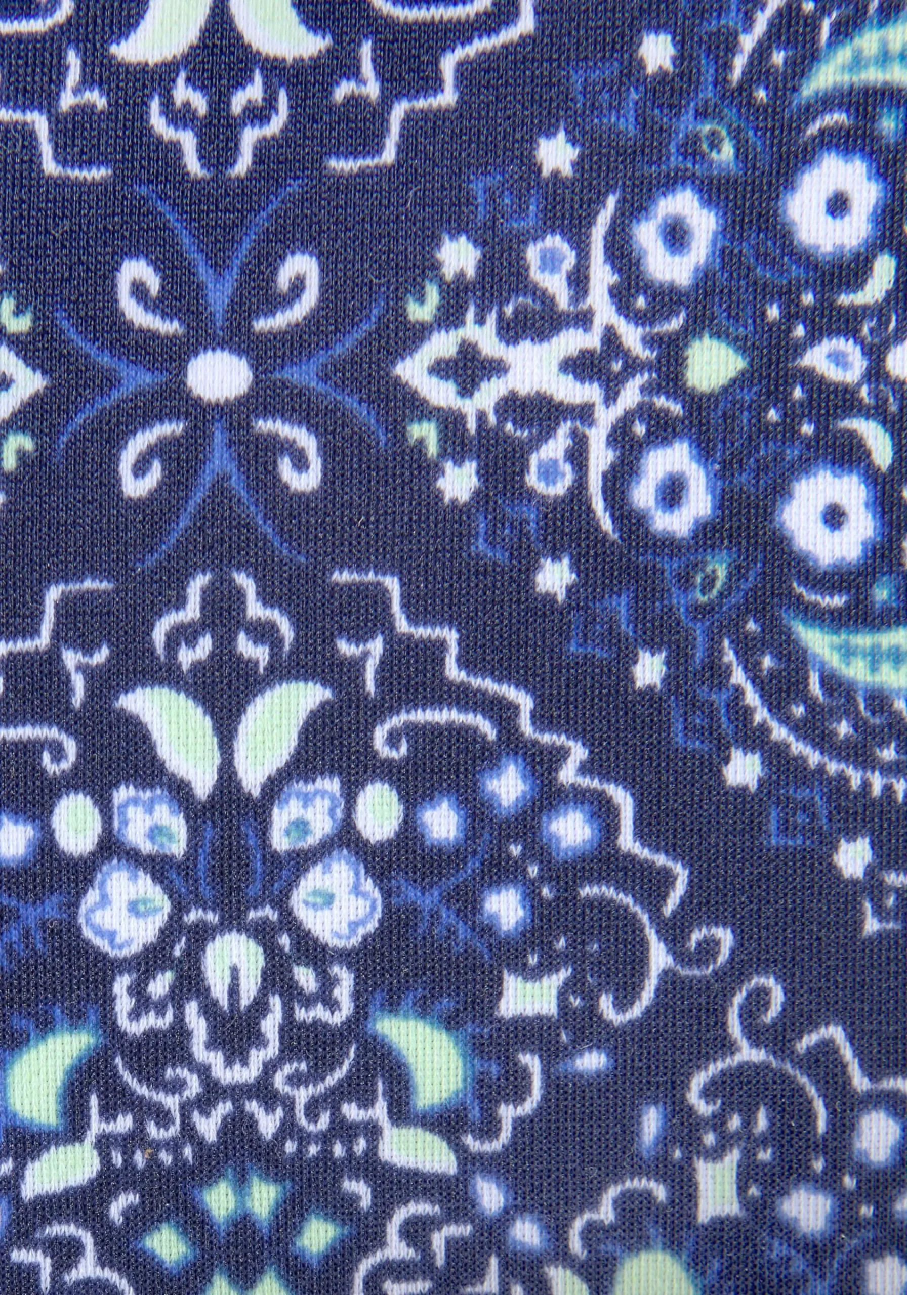 Tankinis|s.Oliver Oversize-Tankini marine-bedruckt