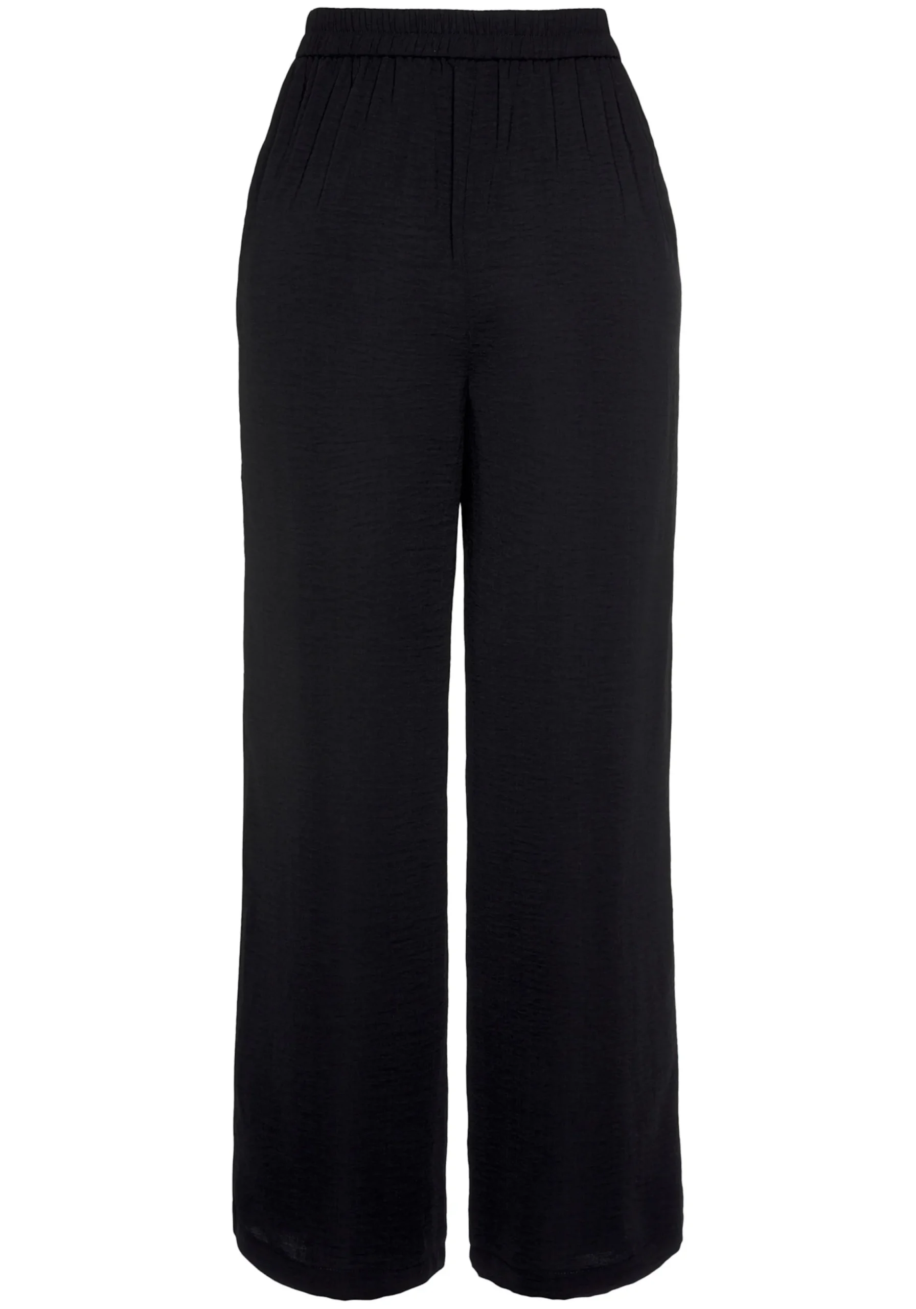 Strandmode|Hosen|LASCANA Palazzohose schwarz