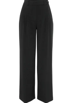 Hosen|LASCANA Palazzohose schwarz