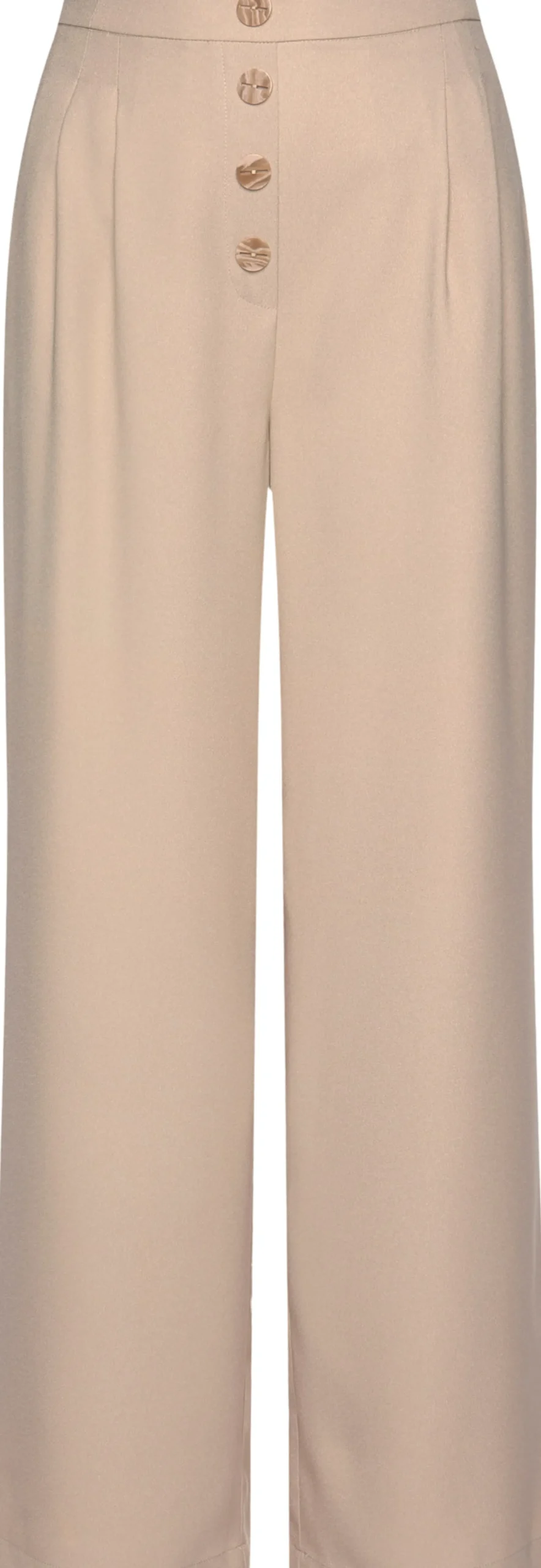 Strandmode|Hosen|LASCANA Palazzohose camelfarben