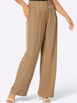 Hosen| Palazzohose camel