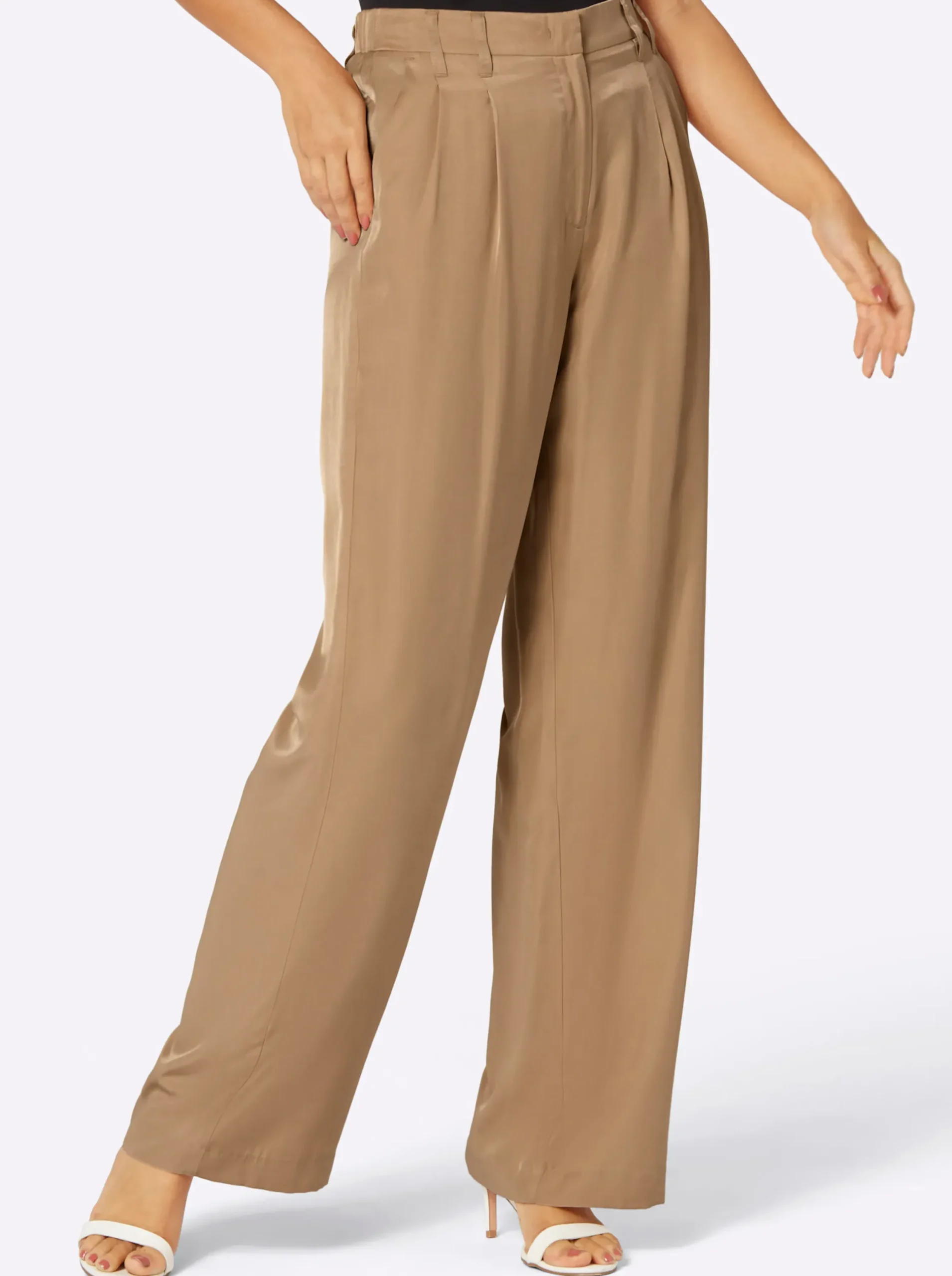 Hosen| Palazzohose camel
