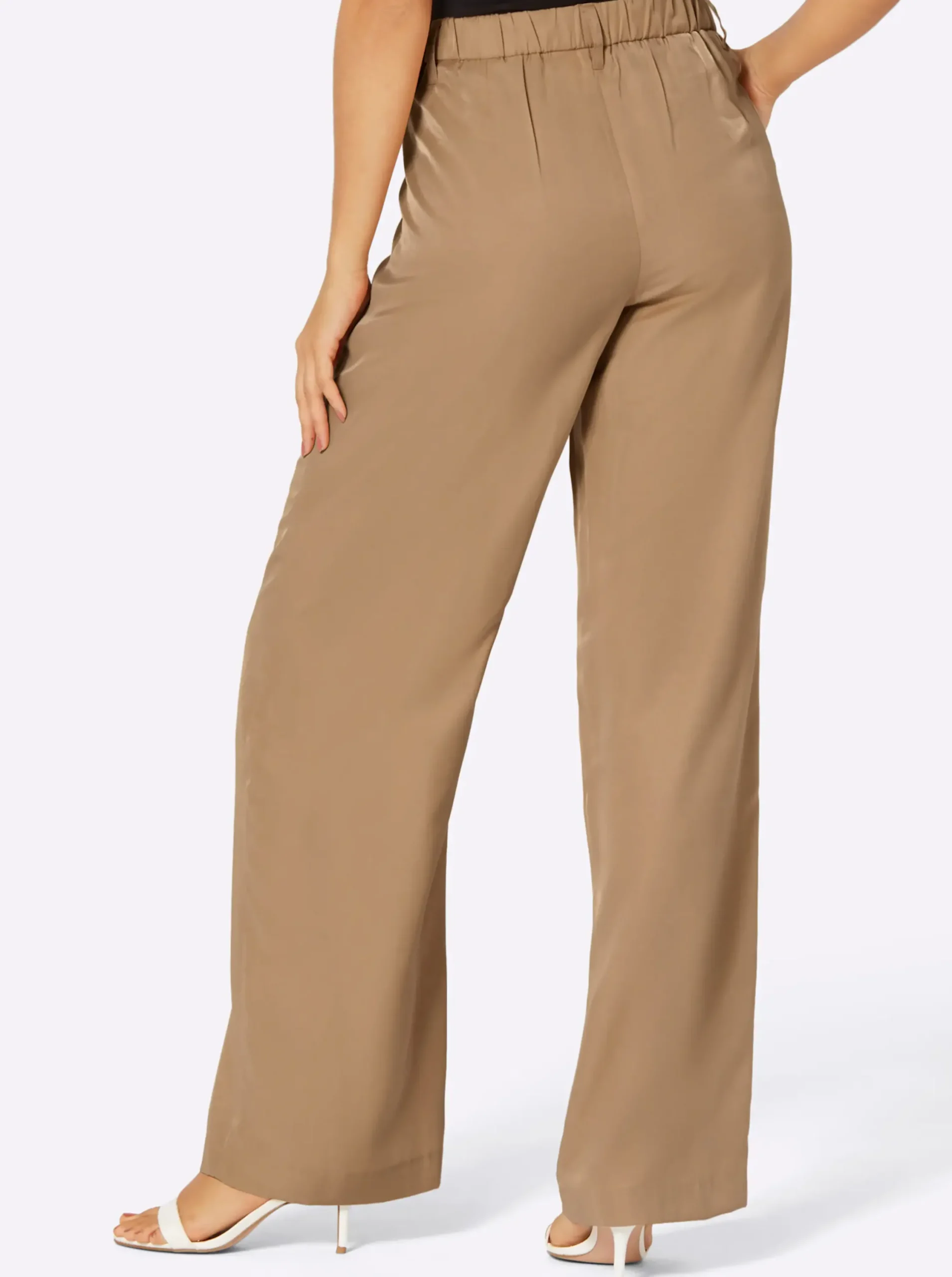 Hosen| Palazzohose camel