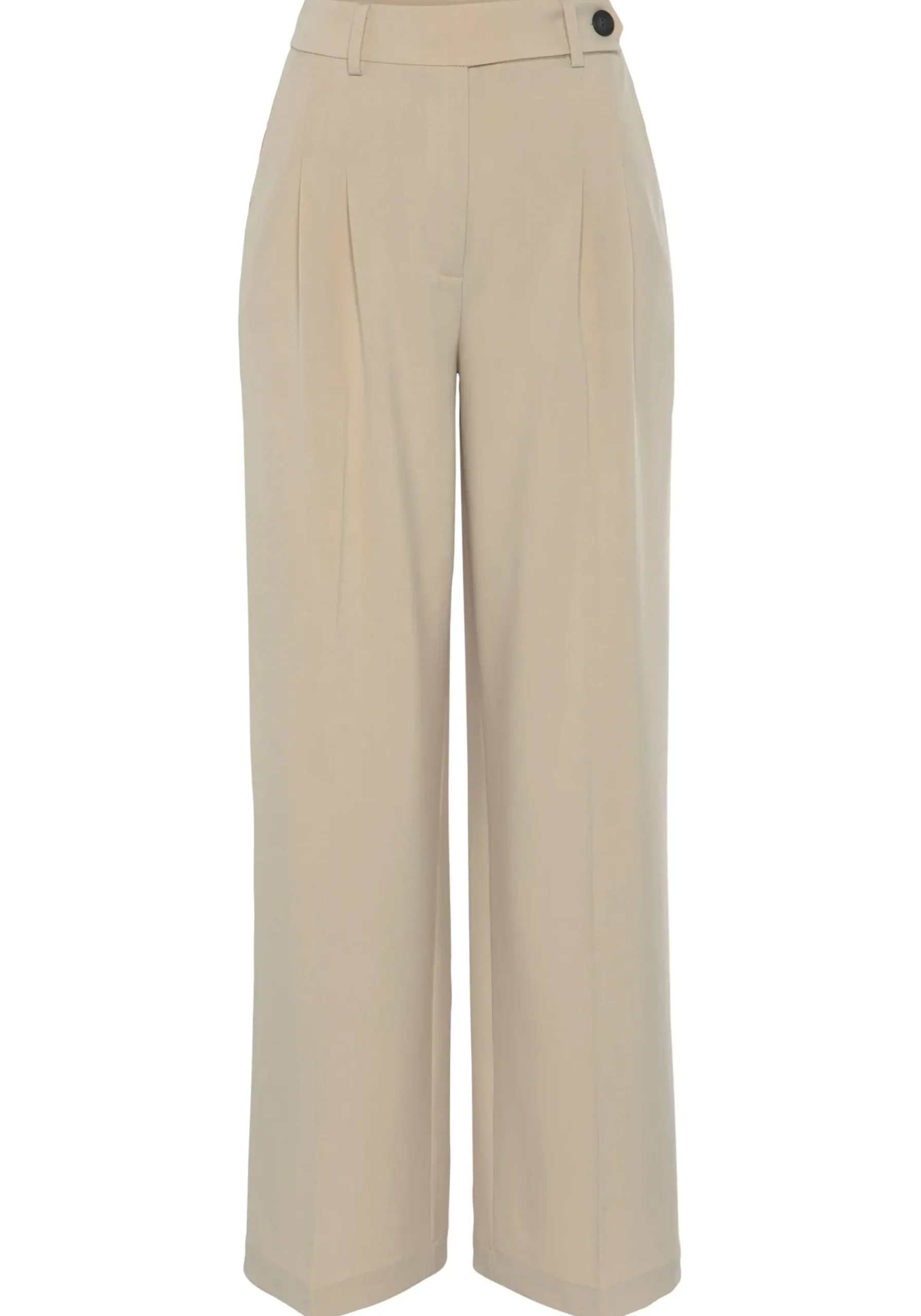 Hosen|LASCANA Palazzohose sand