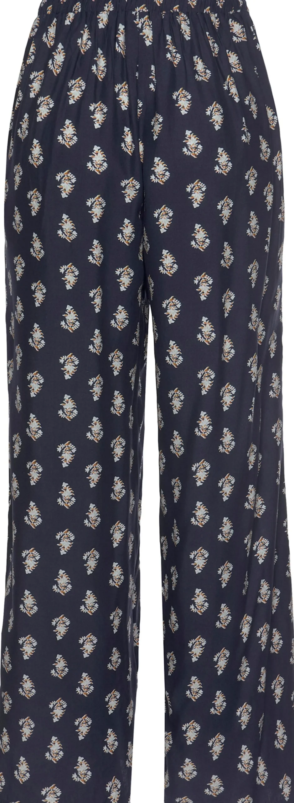 Hosen|Vivance Palazzohose blau-bedruckt