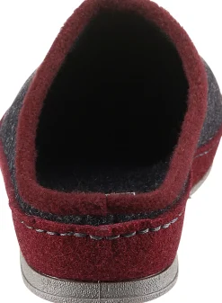 Hausschuhe|Schawos Pantoffel anthrazit