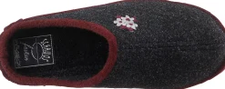 Hausschuhe|Schawos Pantoffel anthrazit