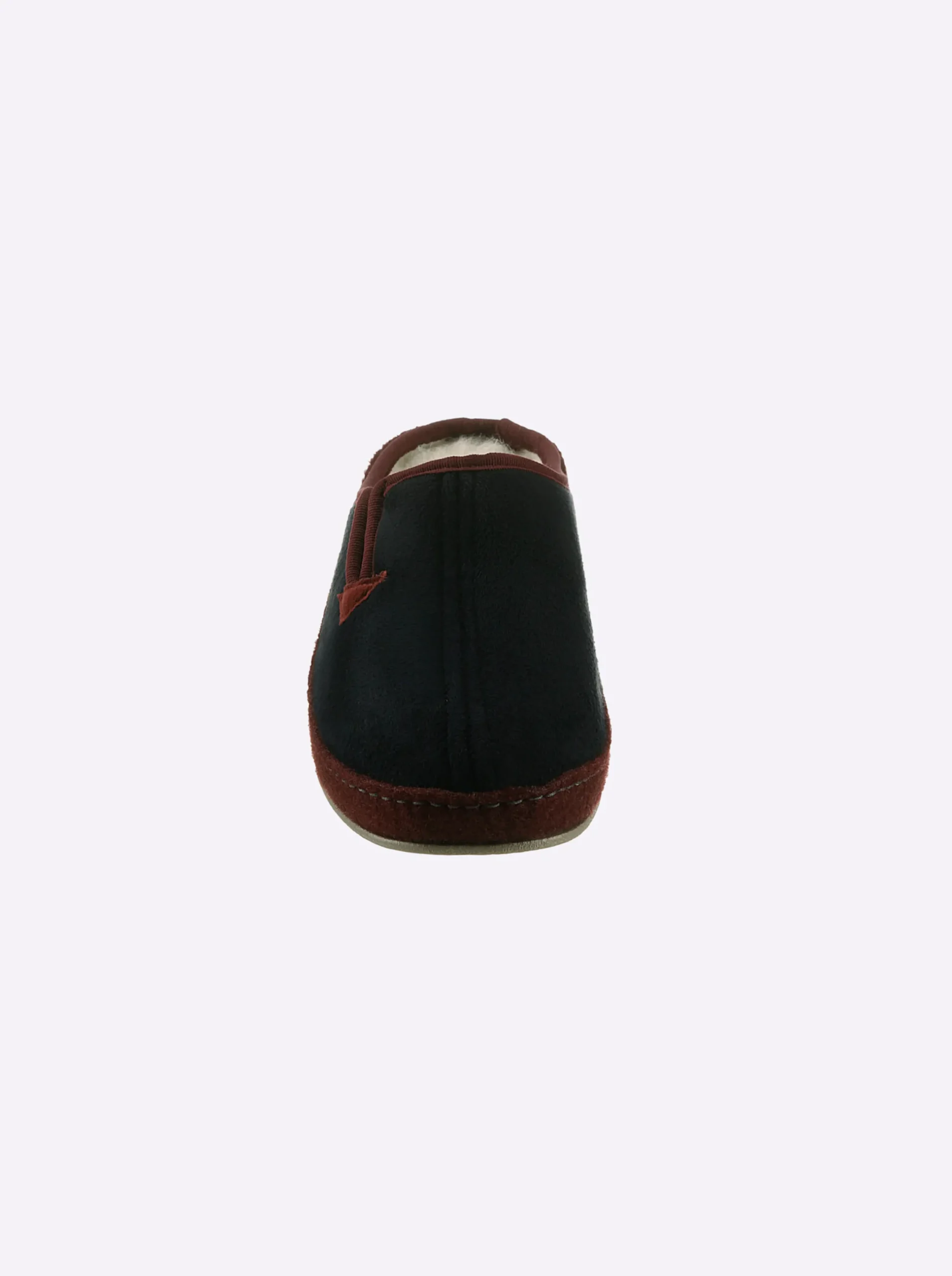 Hausschuhe|Schawos Pantoffel schwarz