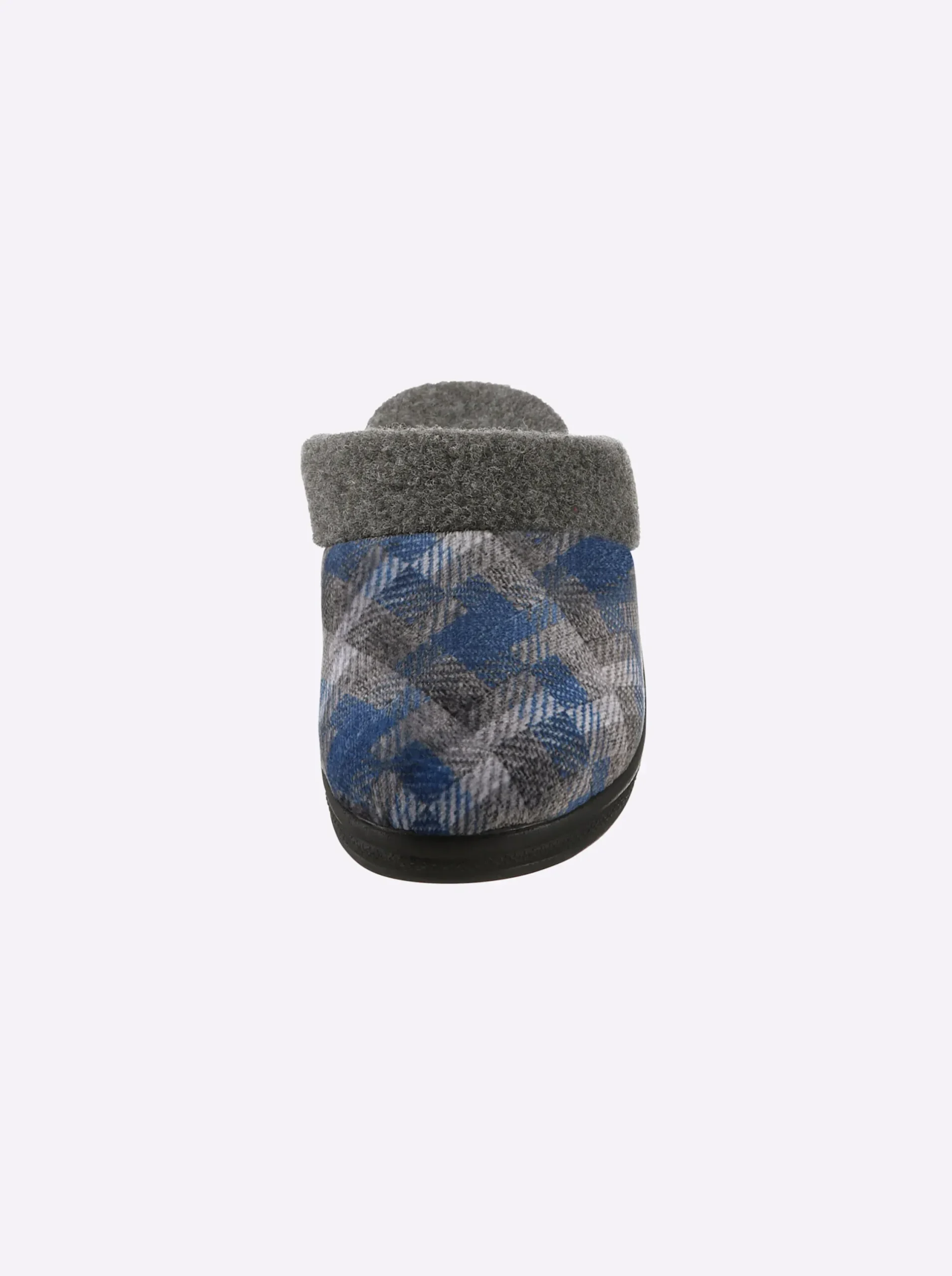 Hausschuhe| Pantoffel jeansblau