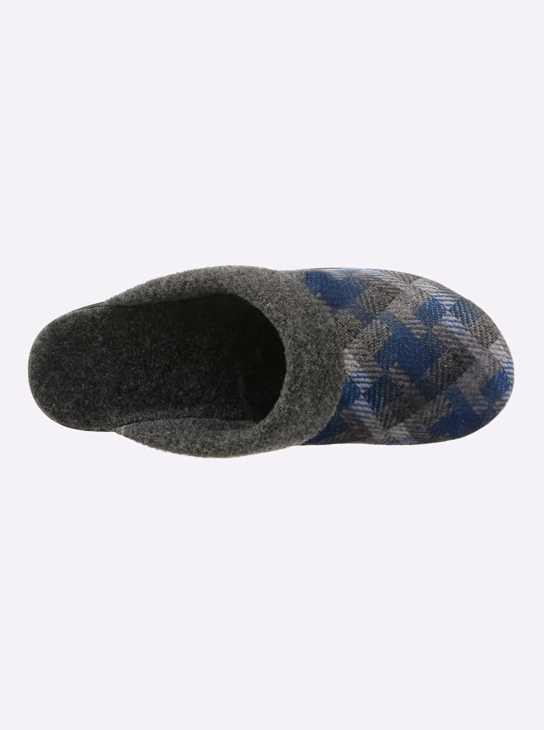 Hausschuhe| Pantoffel jeansblau