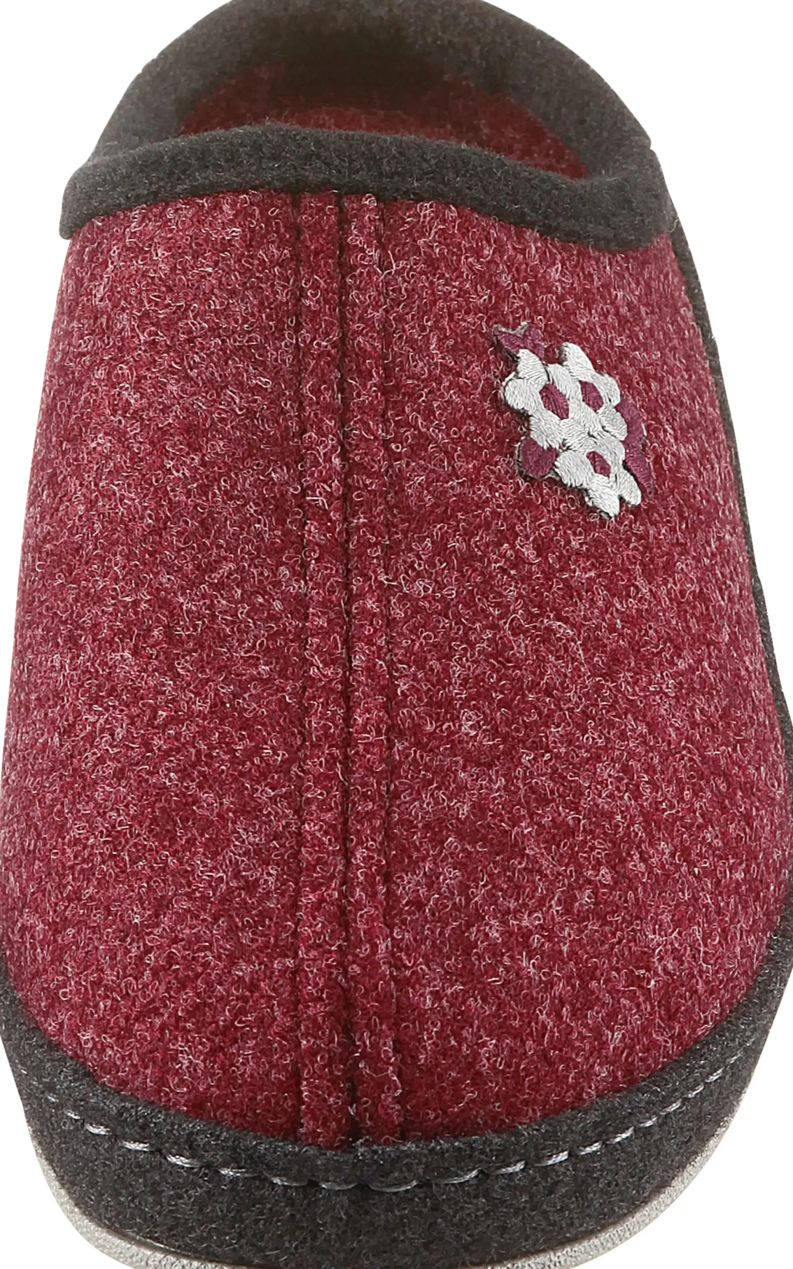 Hausschuhe|Schawos Pantoffel bordeaux
