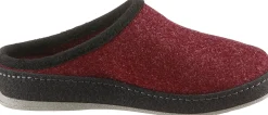 Hausschuhe|Schawos Pantoffel bordeaux