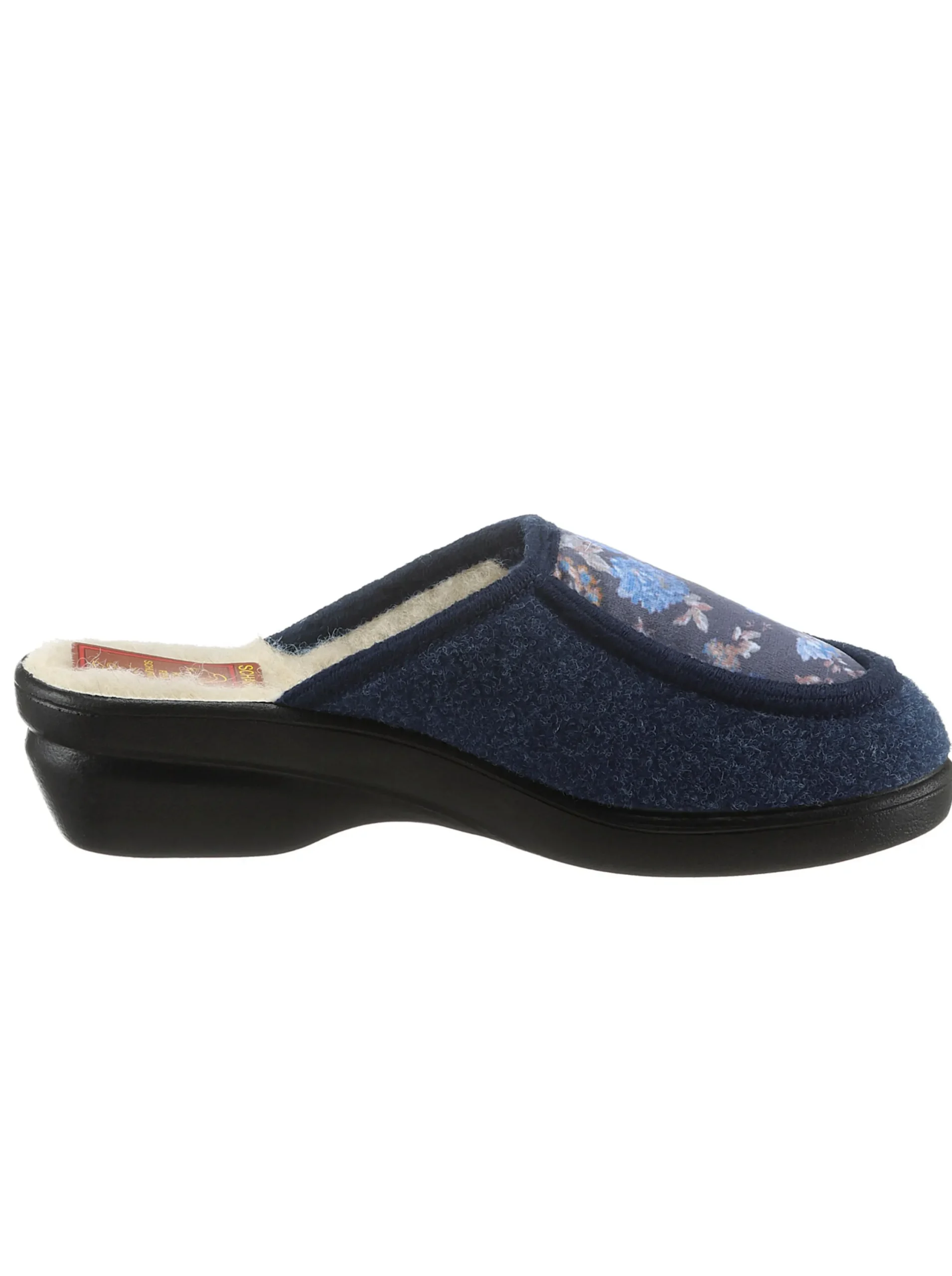 Hausschuhe|Schawos Pantoffel marine