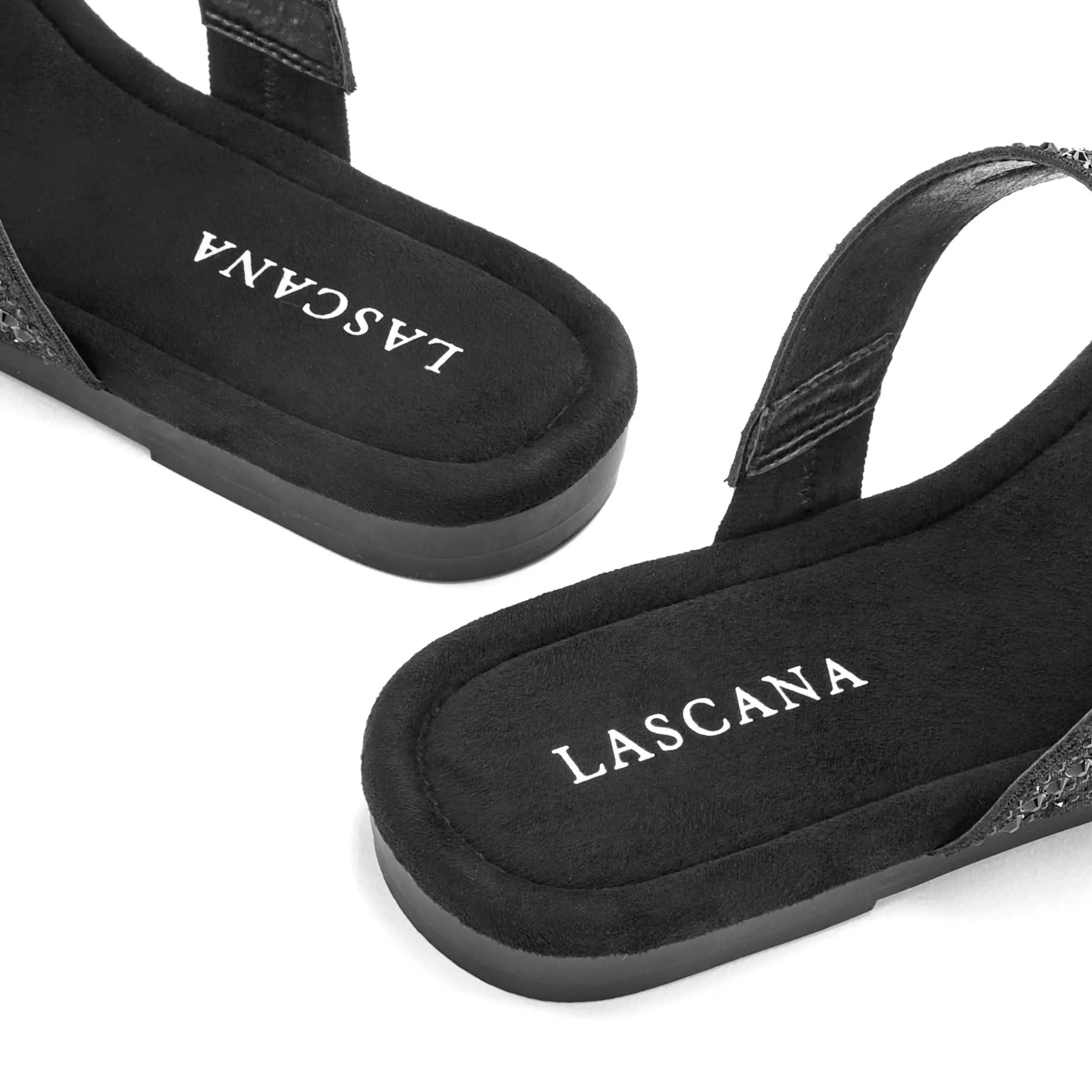 Pantoletten|Vivance Pantolette schwarz