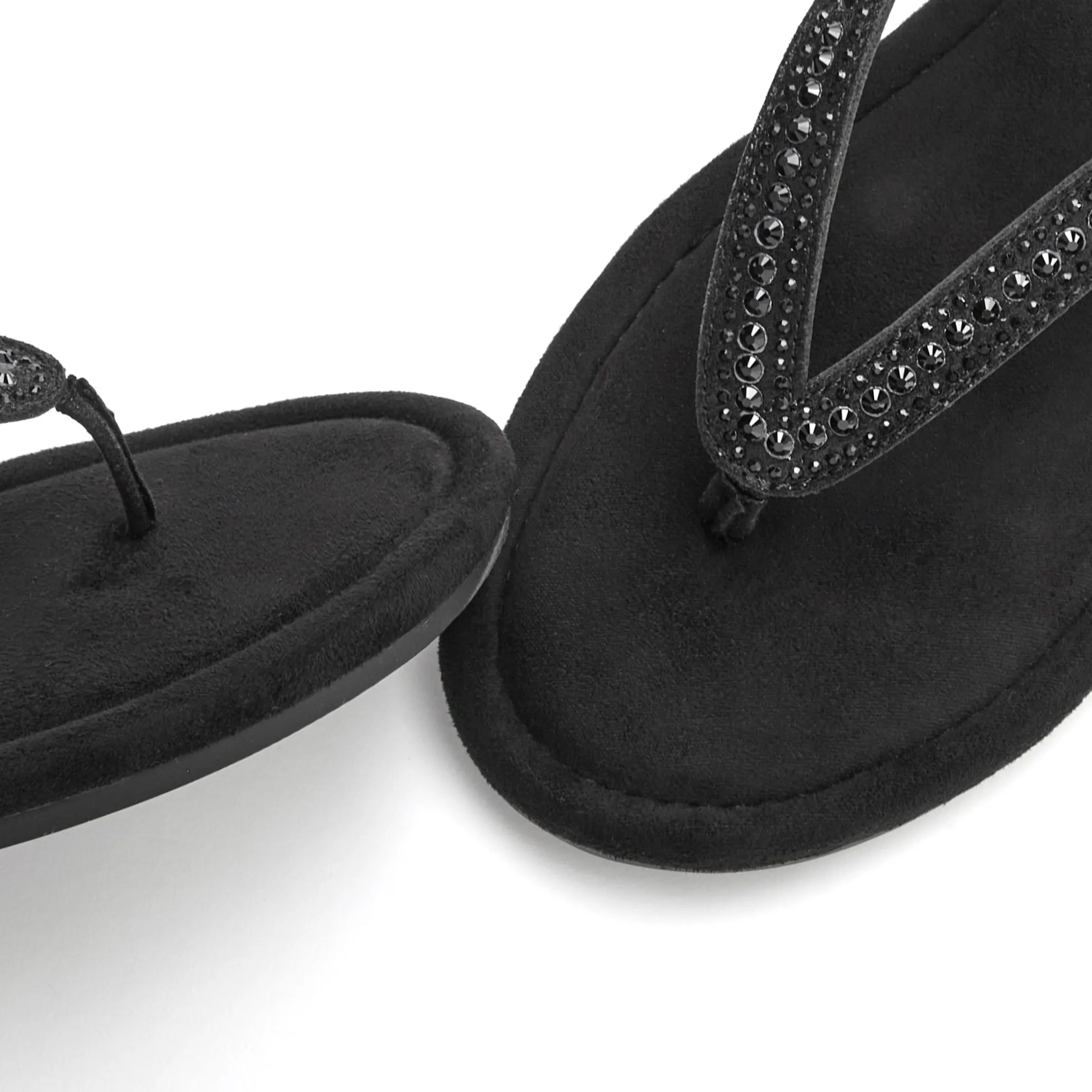 Pantoletten|Vivance Pantolette schwarz