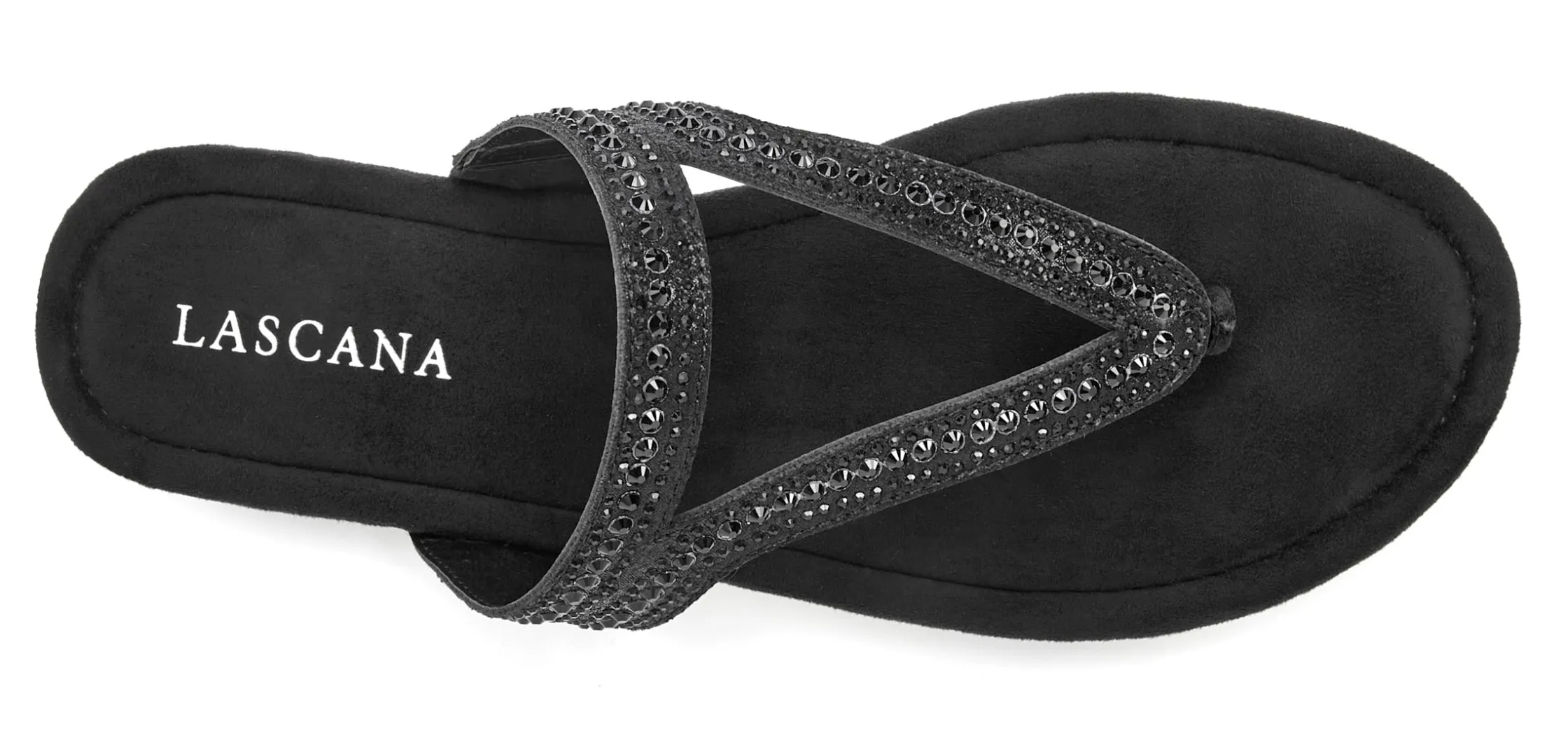 Pantoletten|Vivance Pantolette schwarz