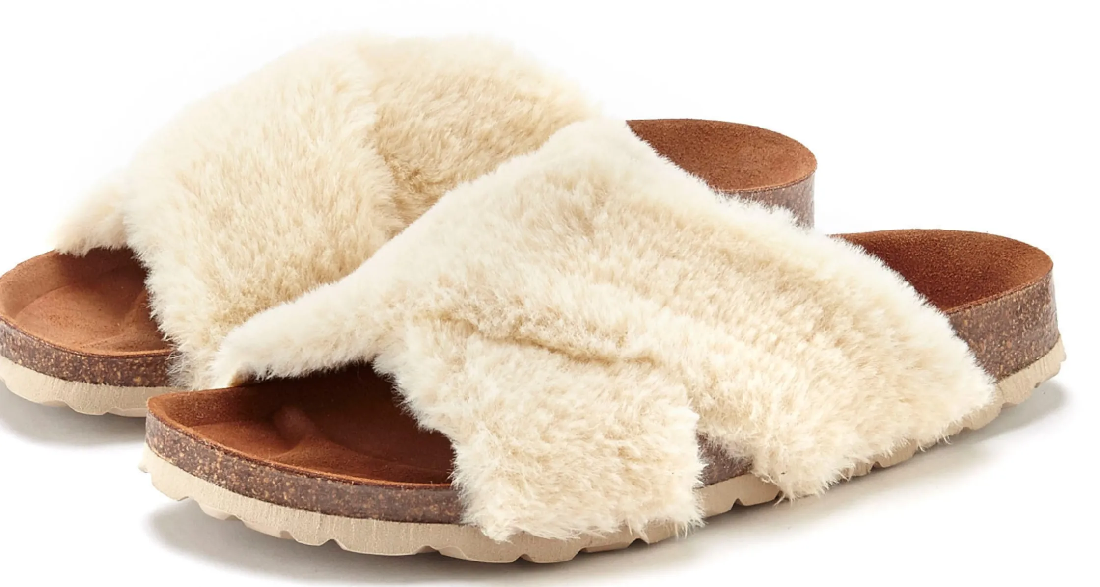 Pantoletten|LASCANA Pantolette beige