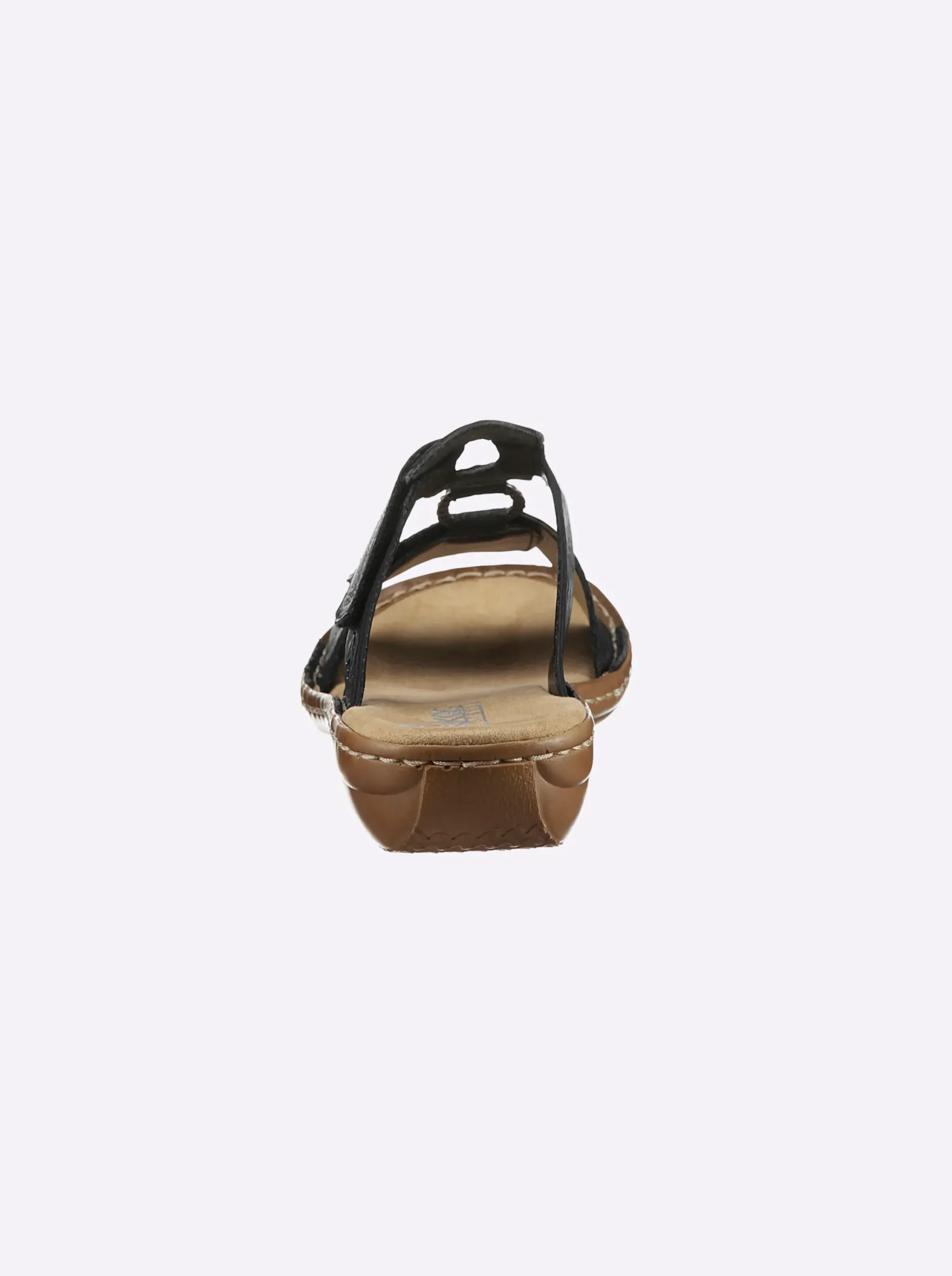 Pantoletten|Rieker Pantolette schwarz