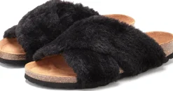 Pantoletten|LASCANA Pantolette schwarz