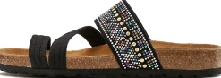 Pantoletten|LASCANA Pantolette schwarz
