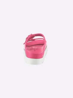 Pantoletten|heine Pantolette pink