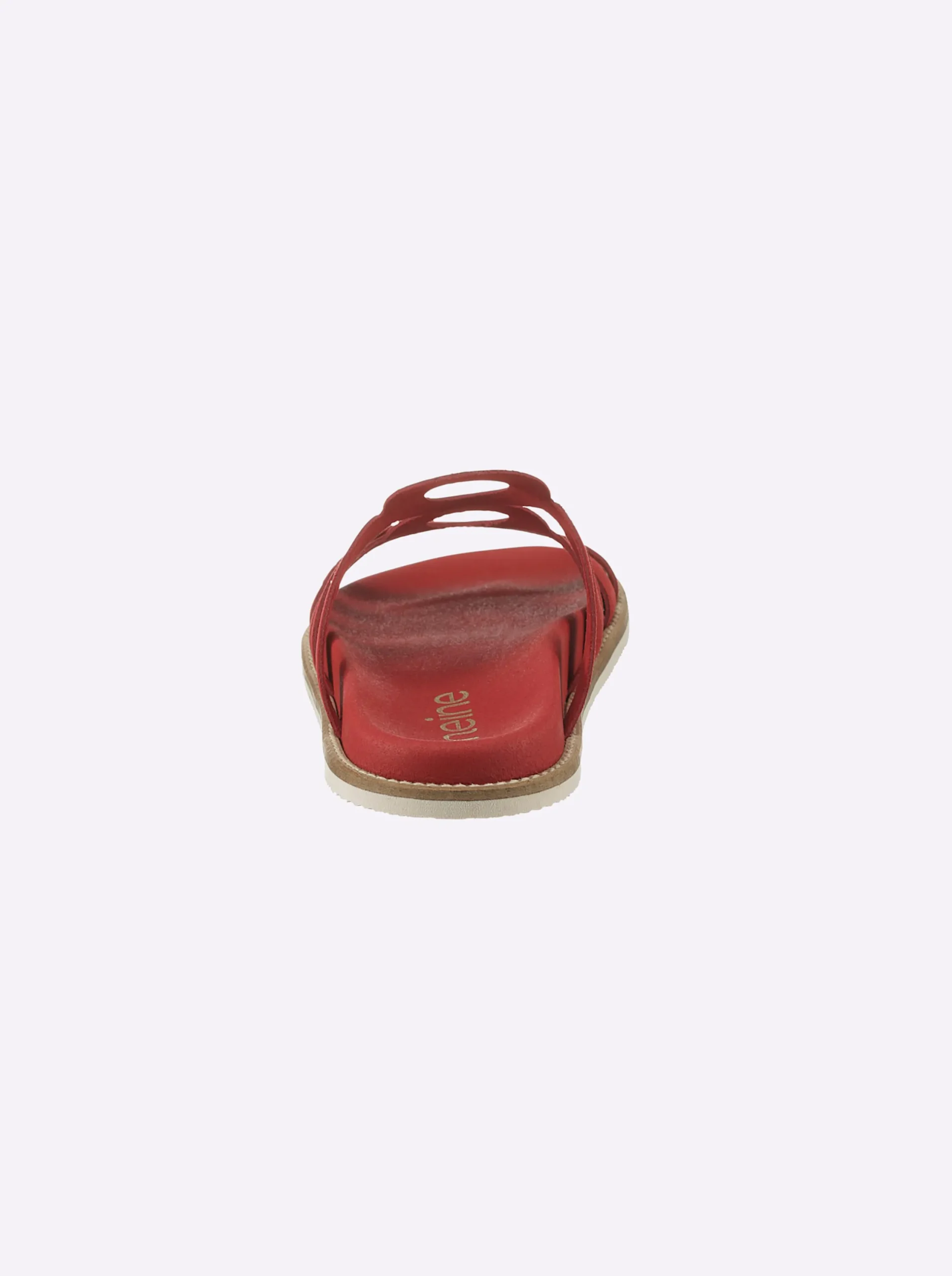 Pantoletten|heine Pantolette rot