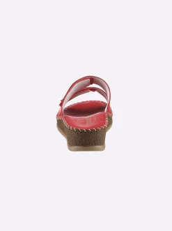 Pantoletten|airsoft comfort+ Pantolette rot