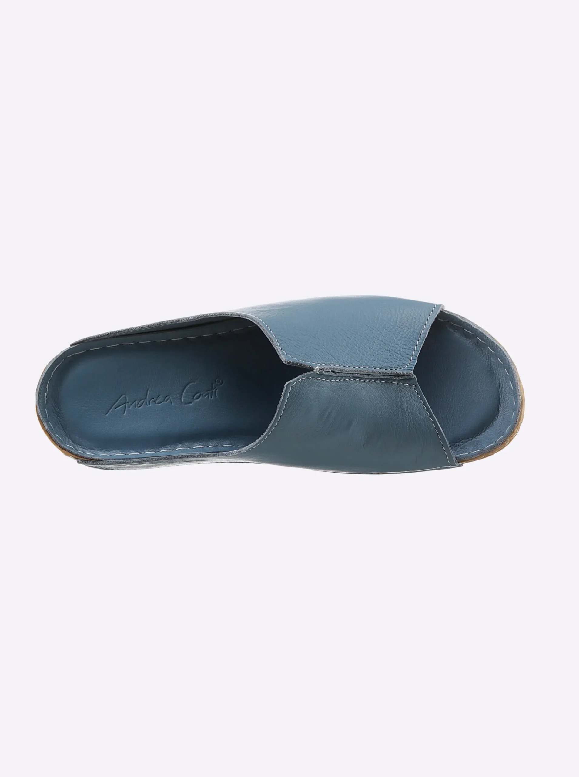 Pantoletten|Andrea Conti Pantolette jeansblau