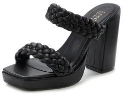 Pantoletten|LASCANA Pantolette schwarz