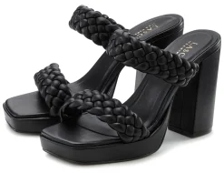 Pantoletten|LASCANA Pantolette schwarz
