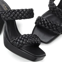 Pantoletten|LASCANA Pantolette schwarz