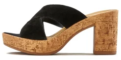 Pantoletten|LASCANA Pantolette schwarz