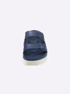 Pantoletten|heine Pantolette marine