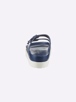 Pantoletten|heine Pantolette marine