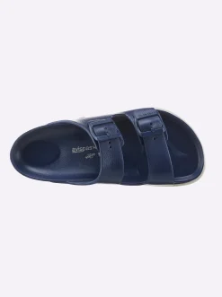Pantoletten|heine Pantolette marine