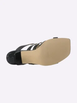 Pantoletten|heine Pantolette schwarz
