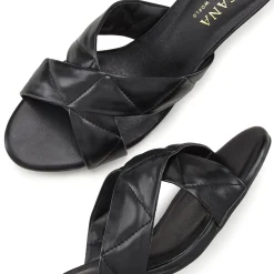 Pantoletten|LASCANA Pantolette schwarz