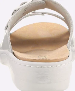 Pantoletten|airsoft comfort+ Pantolette weiß