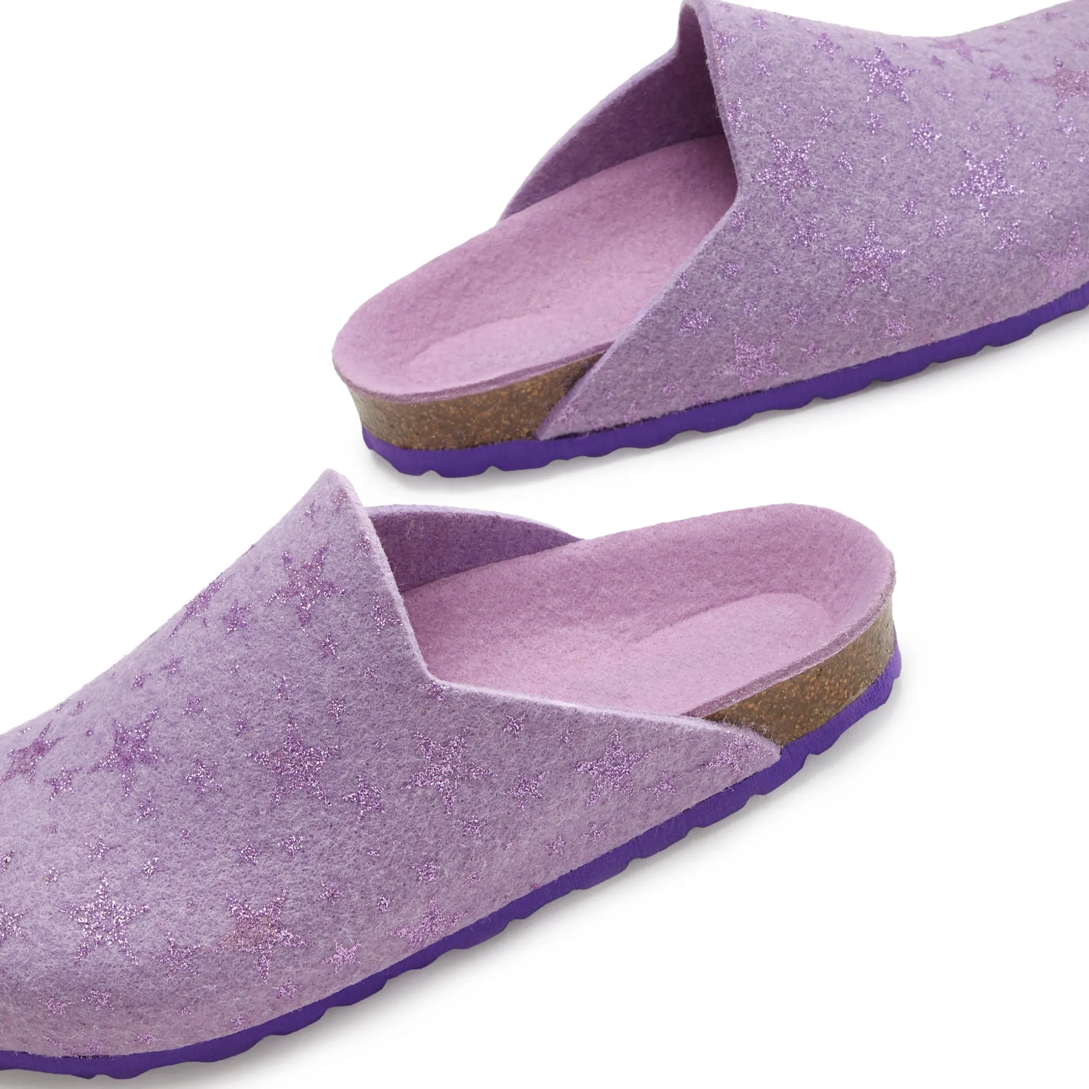 Pantoletten|Vivance Pantolette flieder