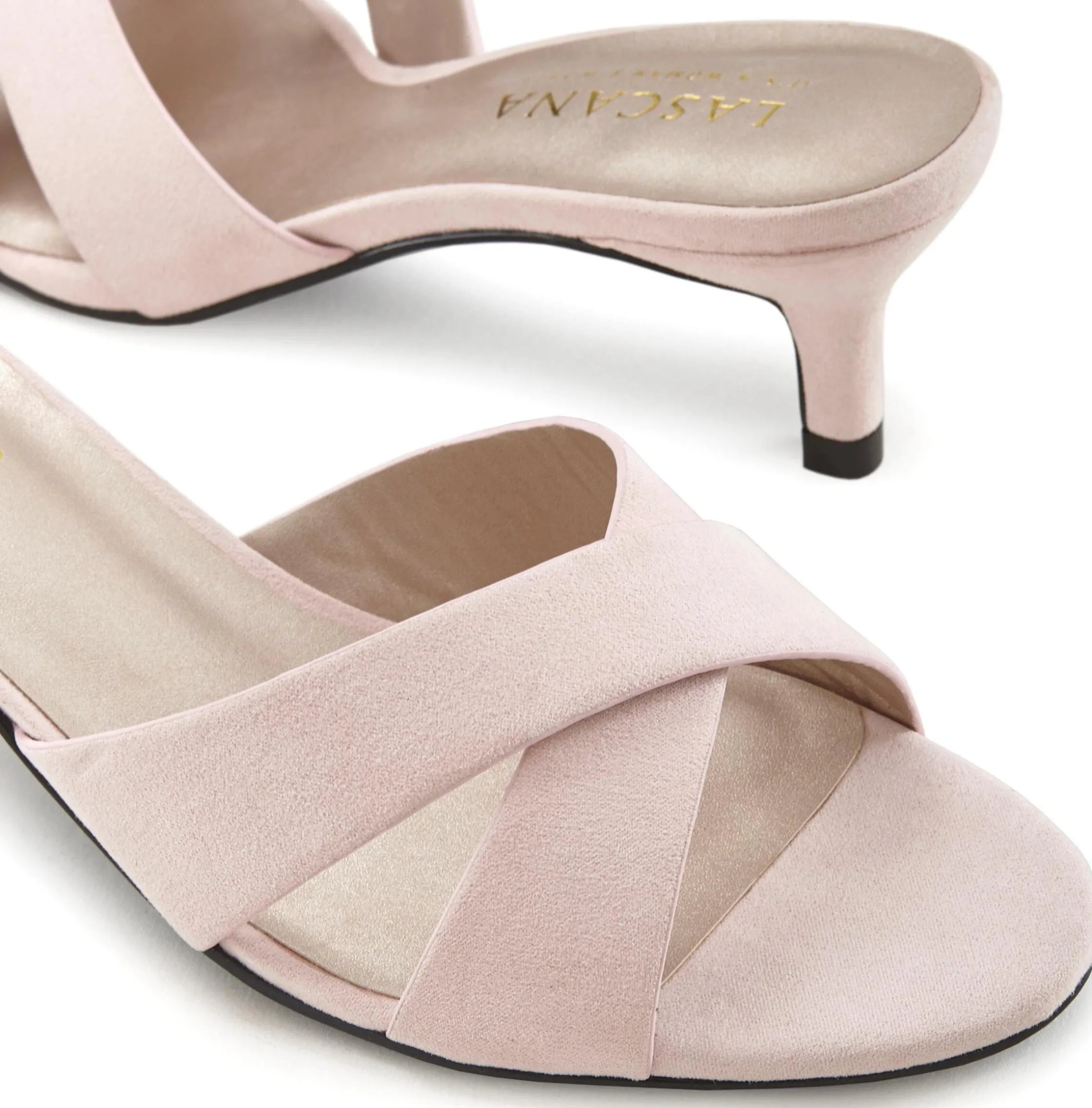 Pantoletten|LASCANA Pantolette rosa