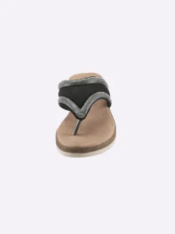Pantoletten|airsoft modern+ Pantolette schwarz